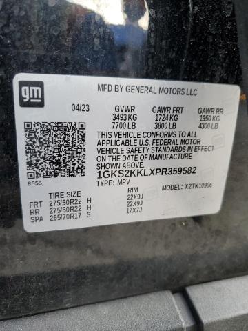 Photo 12 VIN: 1GKS2KKLXPR359582 - GMC YUKON 