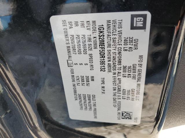 Photo 12 VIN: 1GKS2MEF5DR186132 - GMC YUKON XL D 