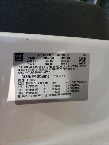 Photo 9 VIN: 1GKS2MEF9BR329113 - GMC YUKON XL D 