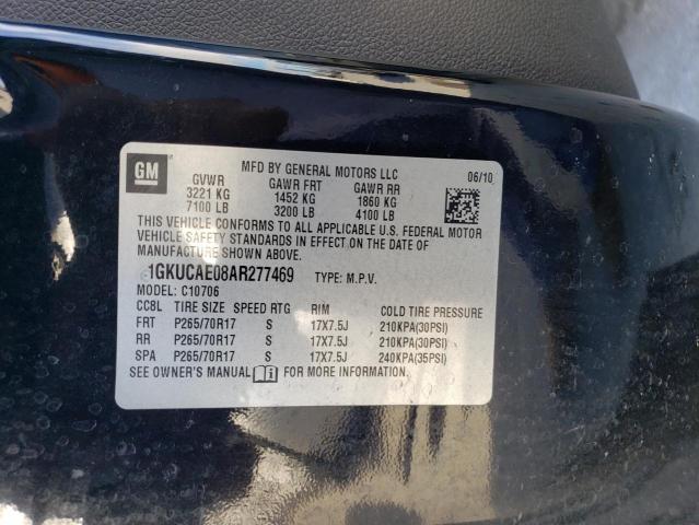 Photo 12 VIN: 1GKUCAE08AR277469 - GMC YUKON SLE 