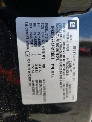 Photo 9 VIN: 1GKUCEEF4AR133851 - GMC YUKON DENA 