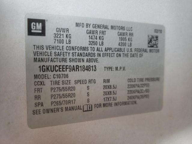 Photo 13 VIN: 1GKUCEEF9AR184813 - GMC YUKON 