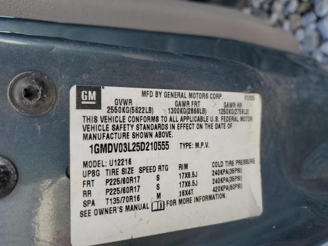 Photo 13 VIN: 1GMDV03L25D210555 - PONTIAC MONTANA 