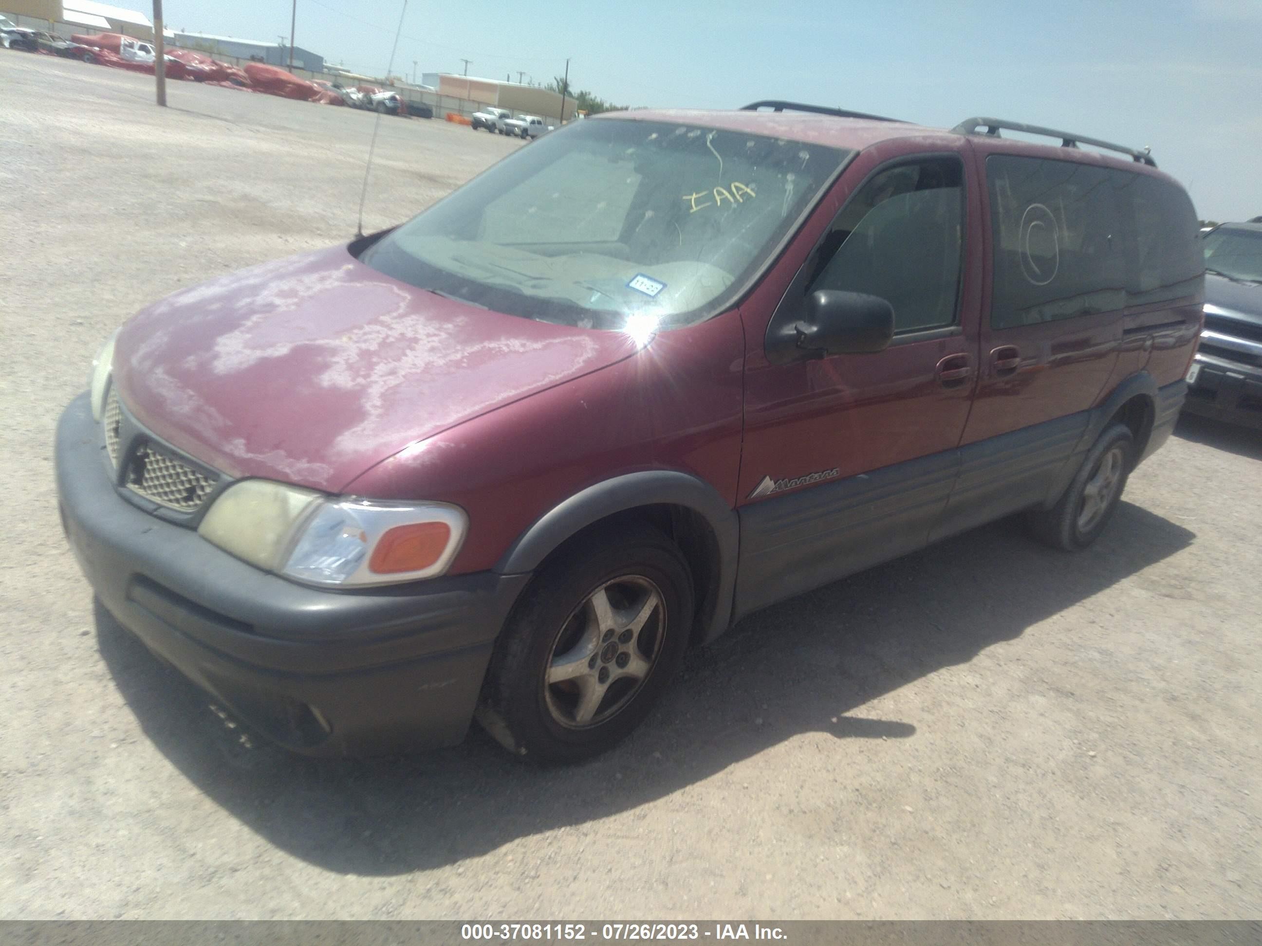 Photo 1 VIN: 1GMDV23E85D101885 - PONTIAC MONTANA 