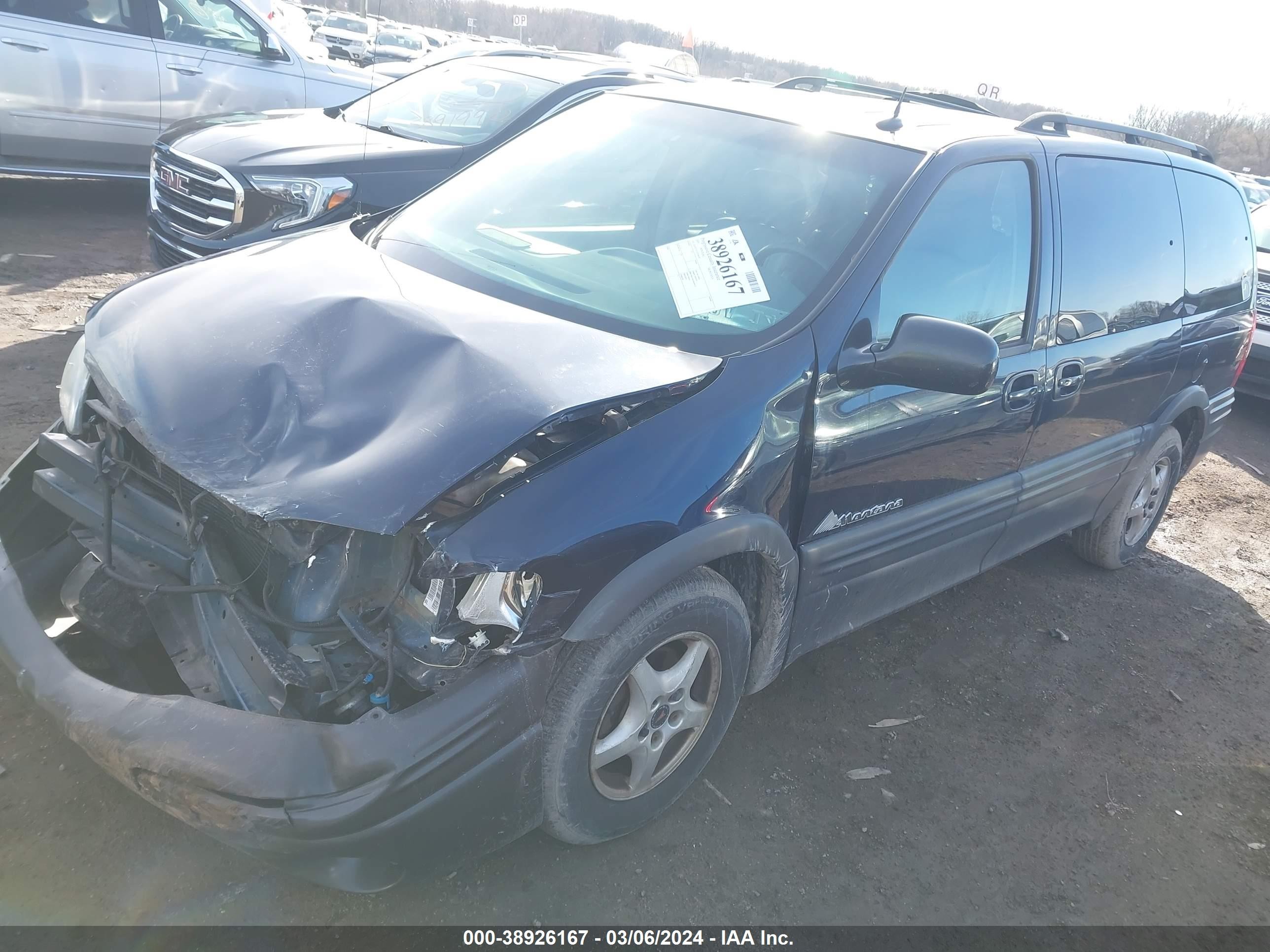 Photo 1 VIN: 1GMDV33E35D146187 - PONTIAC MONTANA 