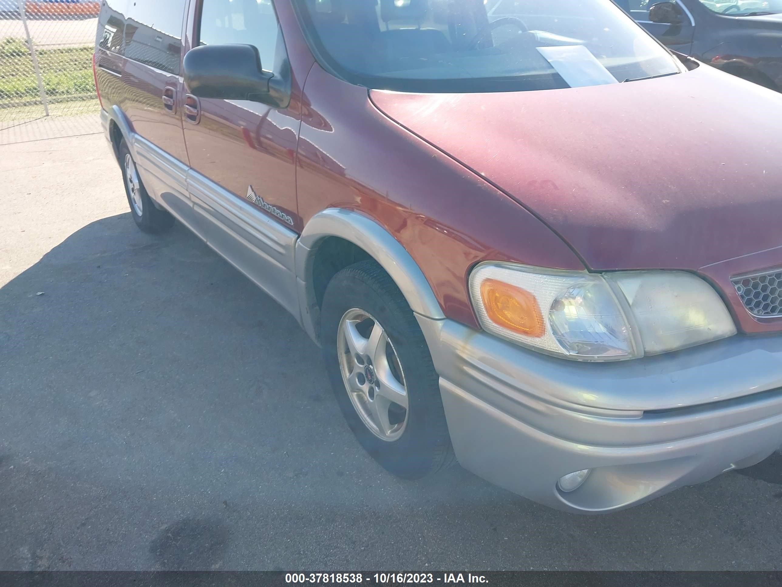 Photo 5 VIN: 1GMDX03E31D139291 - PONTIAC MONTANA 