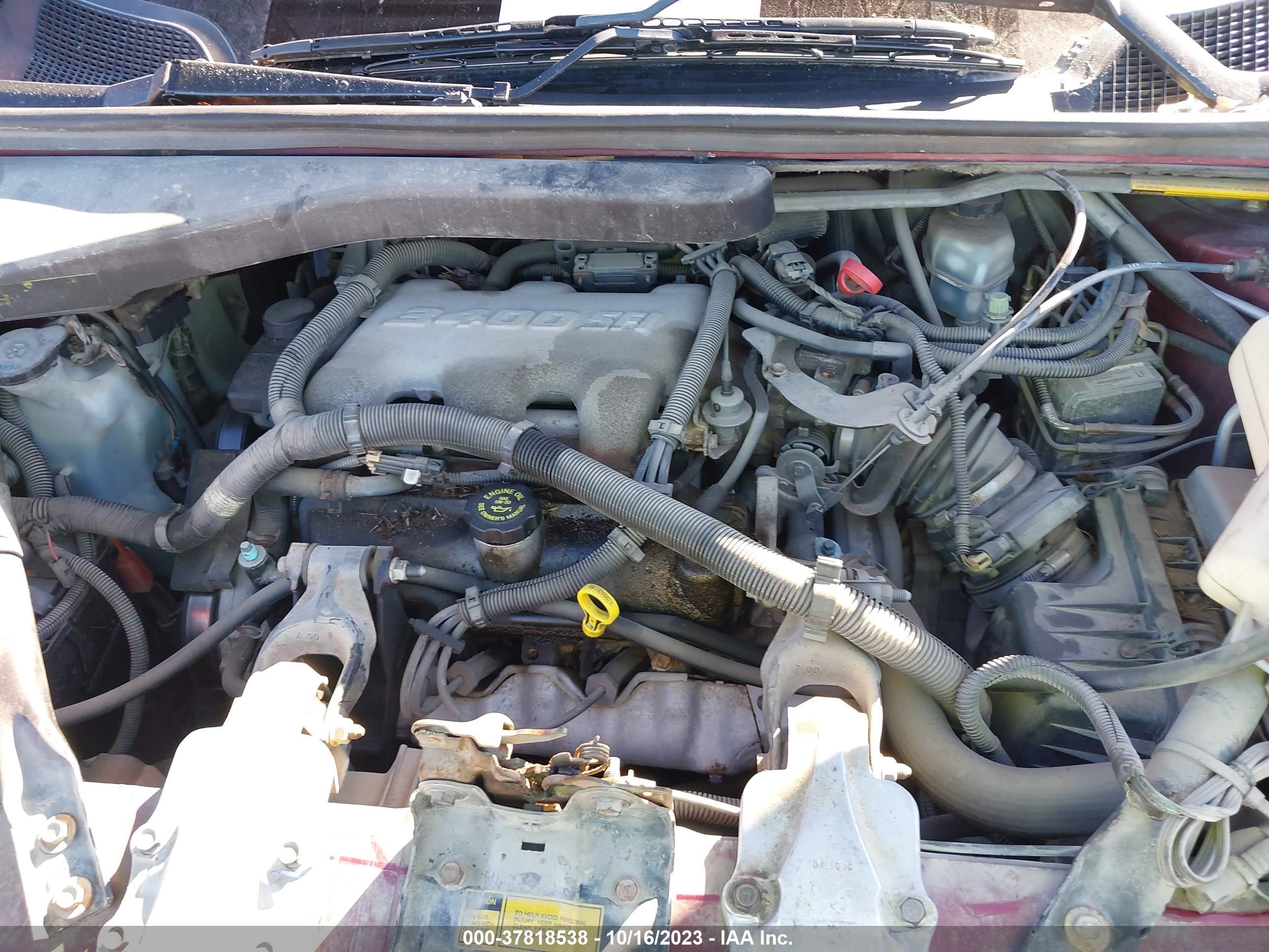 Photo 9 VIN: 1GMDX03E31D139291 - PONTIAC MONTANA 