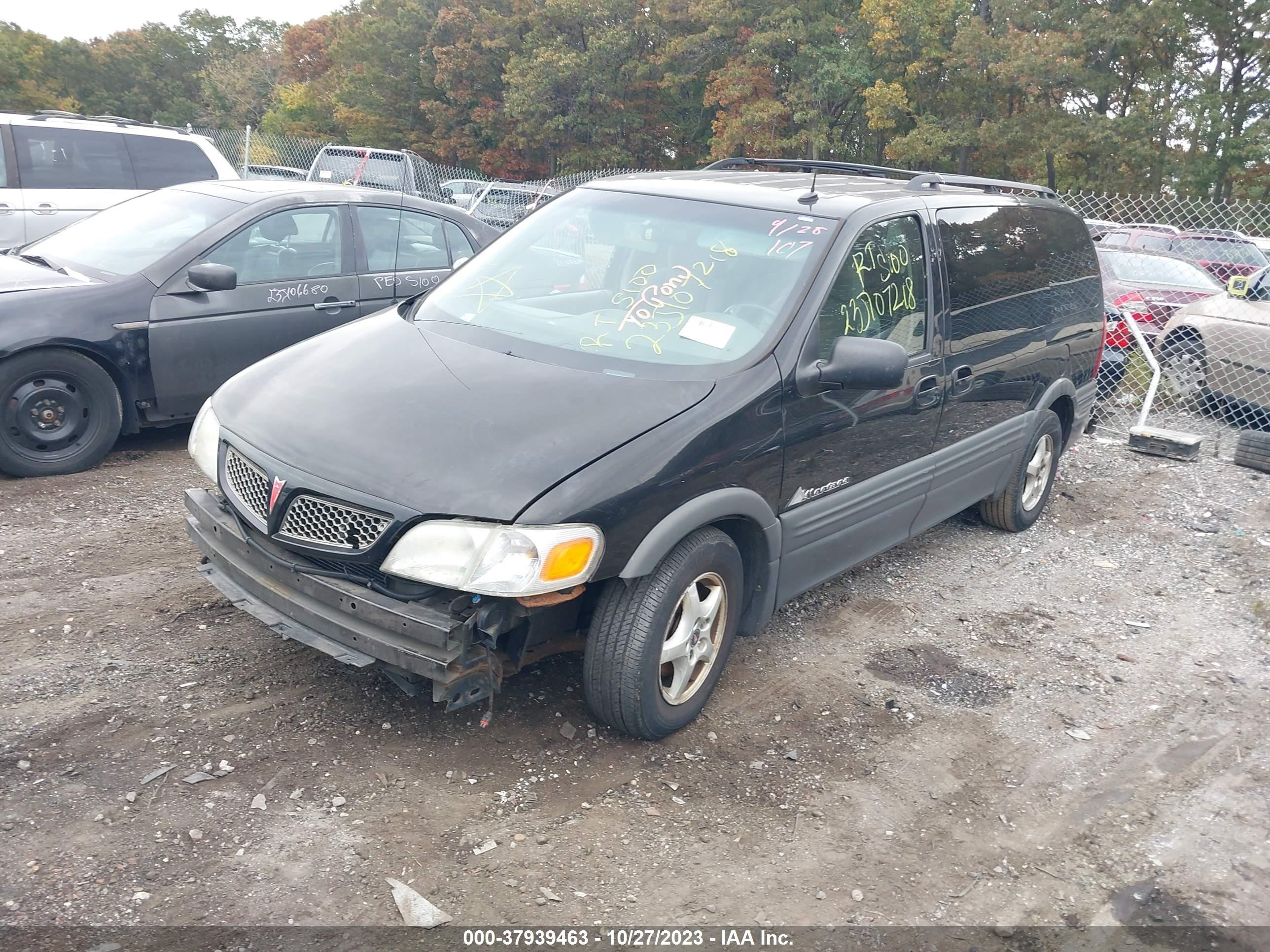 Photo 1 VIN: 1GMDX03E33D262723 - PONTIAC MONTANA 