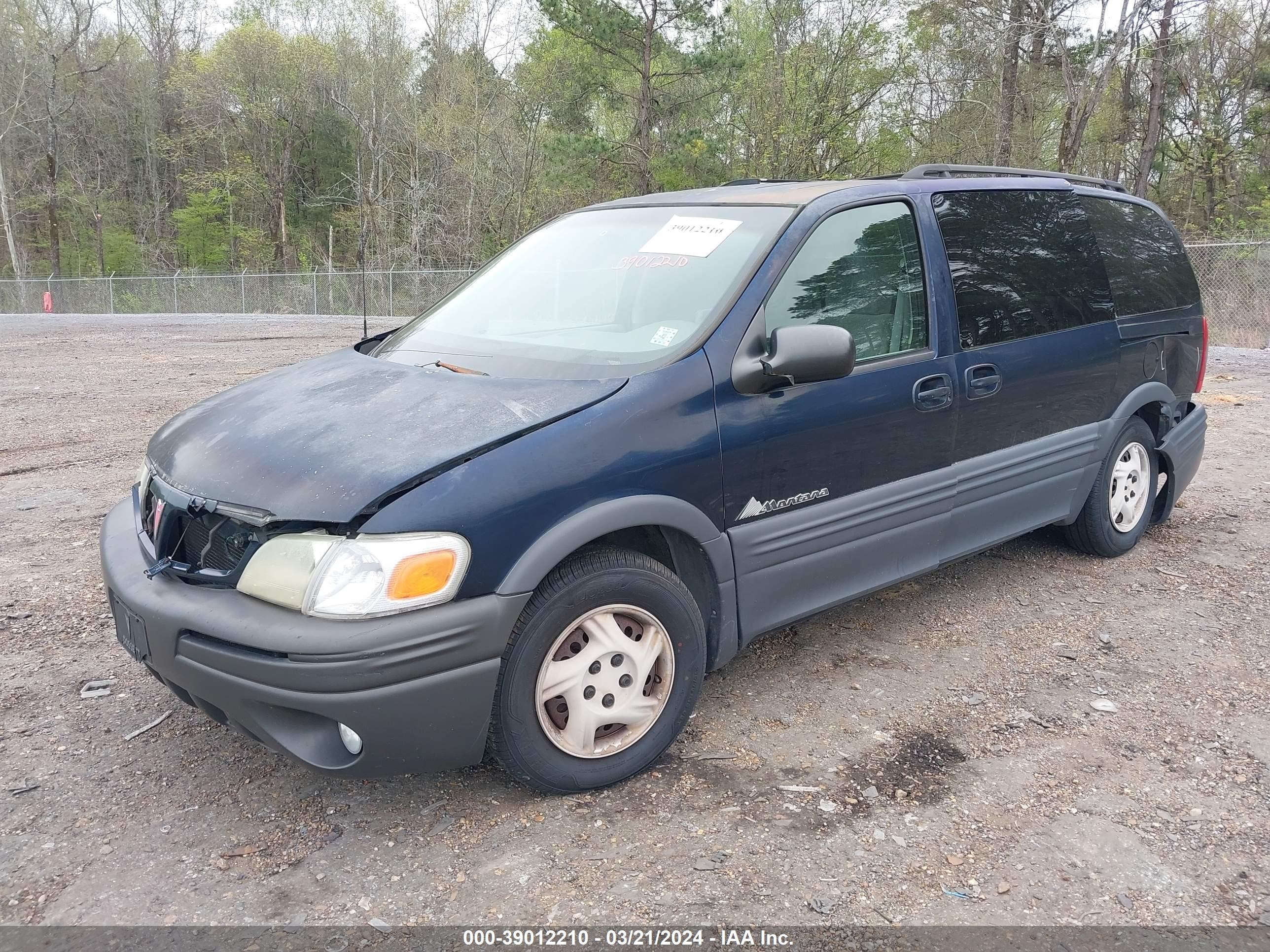 Photo 1 VIN: 1GMDX03E72D249133 - PONTIAC MONTANA 