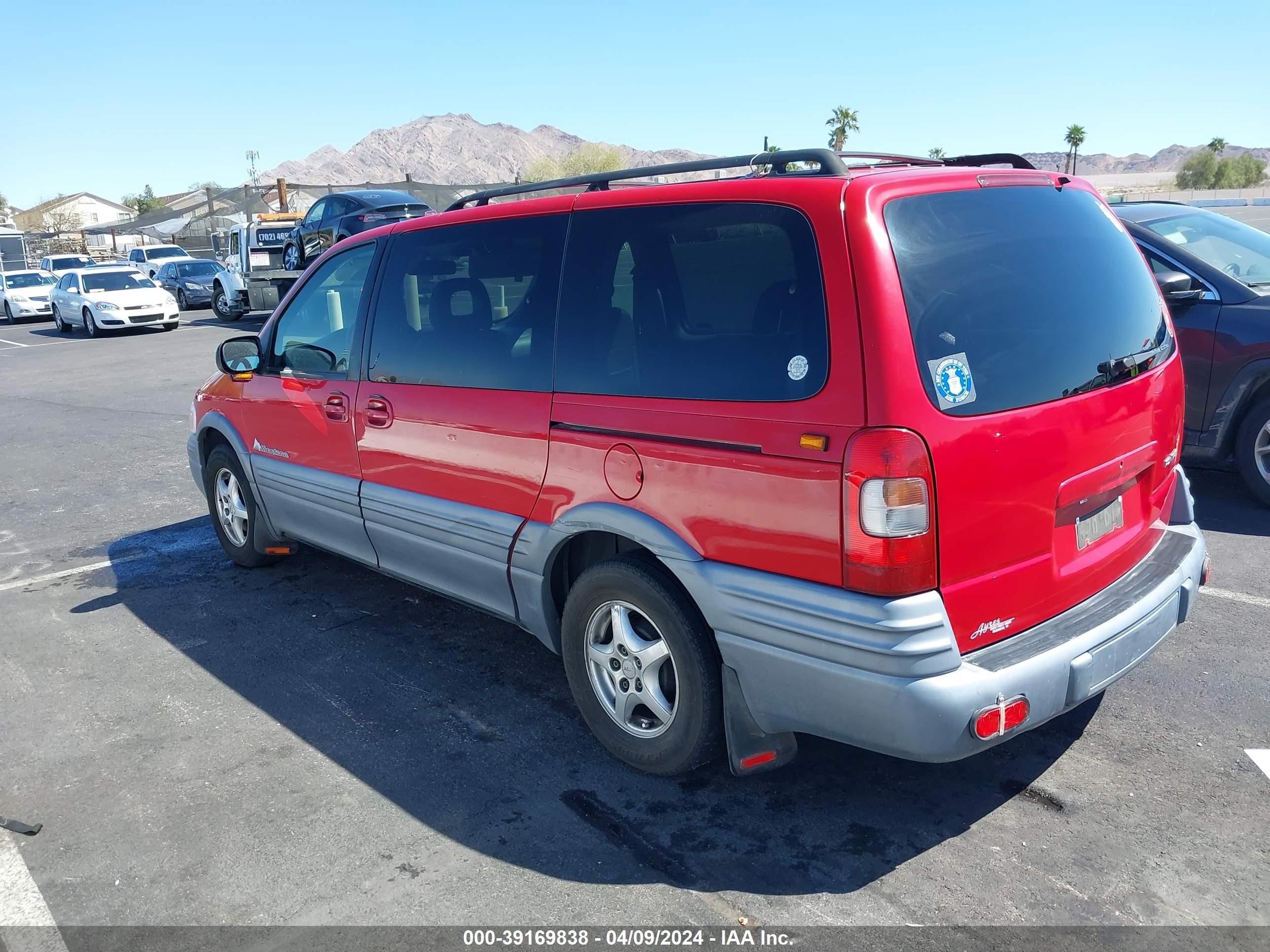 Photo 2 VIN: 1GMDX03E9XD137005 - PONTIAC MONTANA 