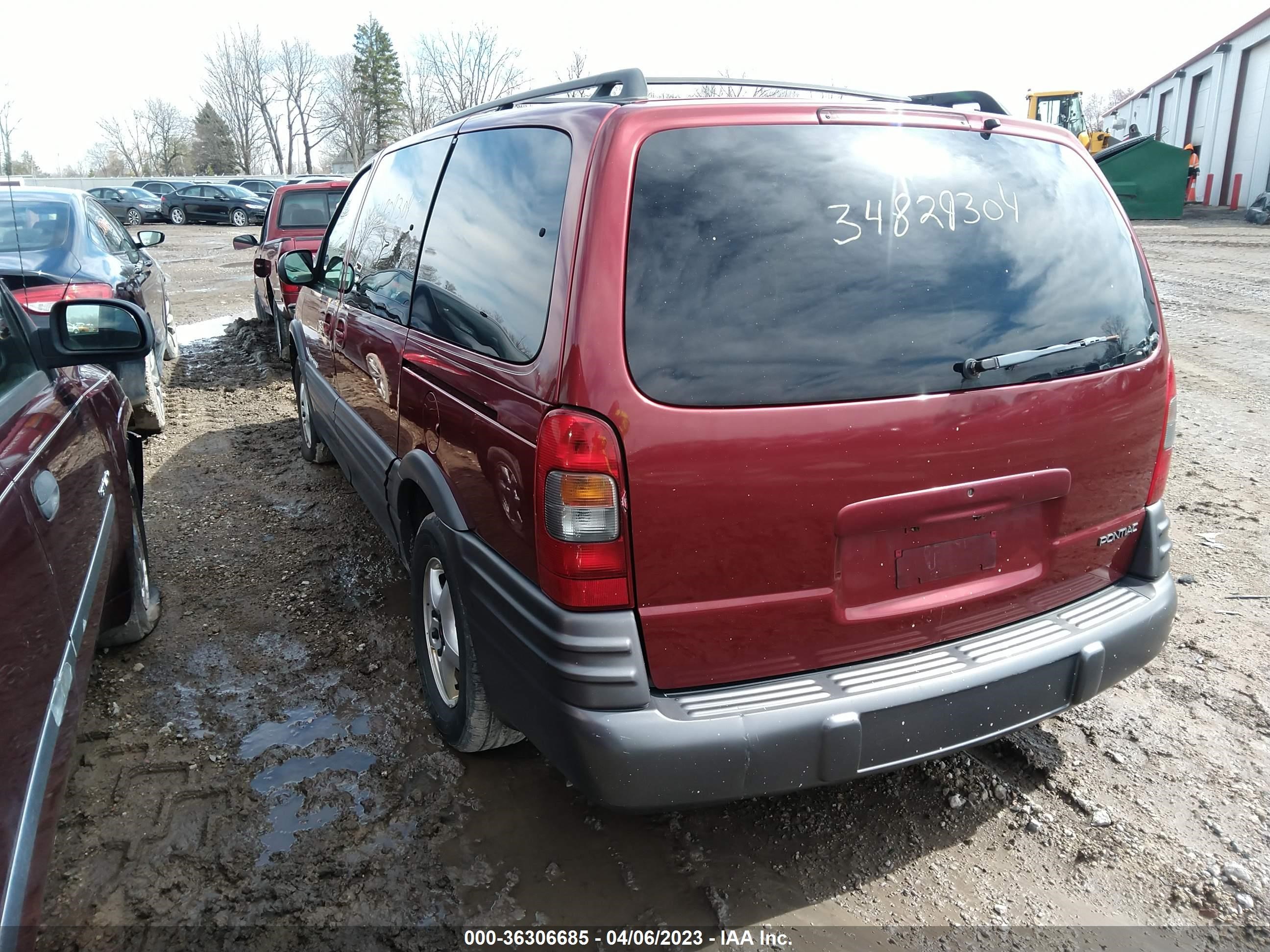 Photo 2 VIN: 1GMDX13E33D131846 - PONTIAC MONTANA 