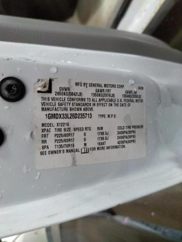 Photo 9 VIN: 1GMDX33L26D235713 - PONTIAC MONTANA SV 