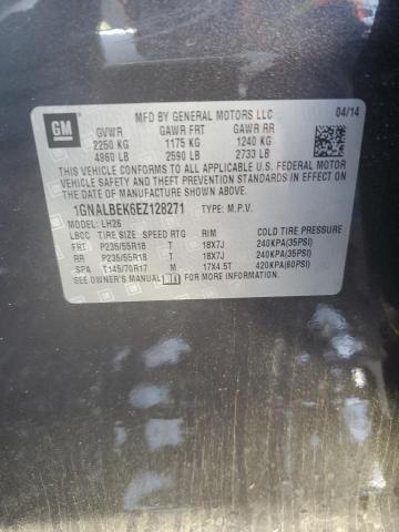 Photo 9 VIN: 1GNALBEK6EZ128271 - CHEVROLET EQUINOX LT 