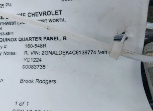 Photo 8 VIN: 1GNALDEK9DZ115816 - CHEVROLET EQUINOX 