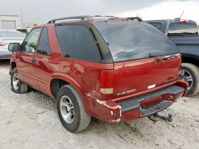 Photo 2 VIN: 1GNCS18W71K105864 - CHEVROLET BLAZER 