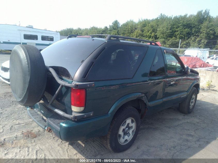 Photo 3 VIN: 1GNCT18W2WK231554 - CHEVROLET BLAZER 