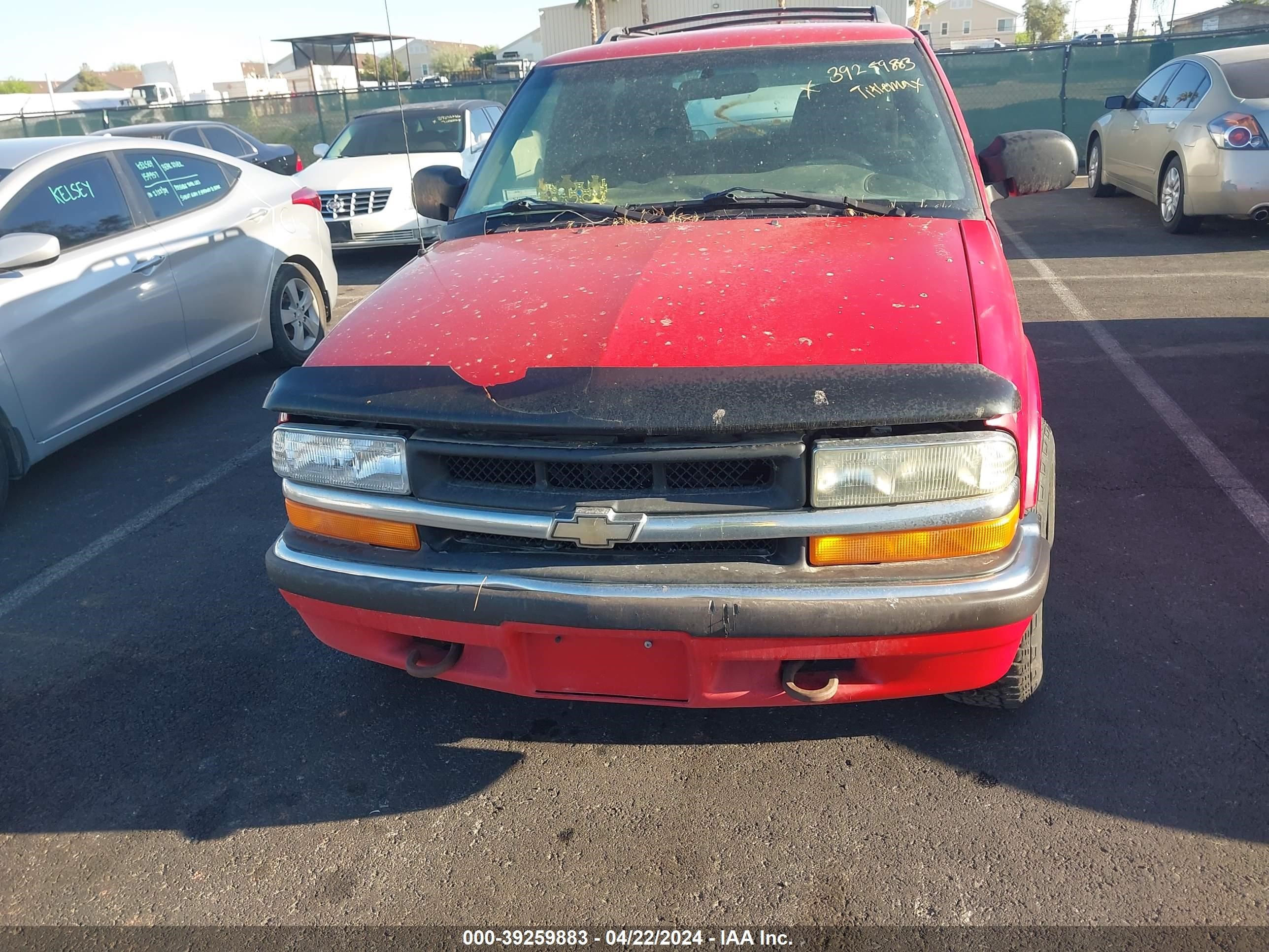 Photo 5 VIN: 1GNCT18WX1K240530 - CHEVROLET BLAZER 