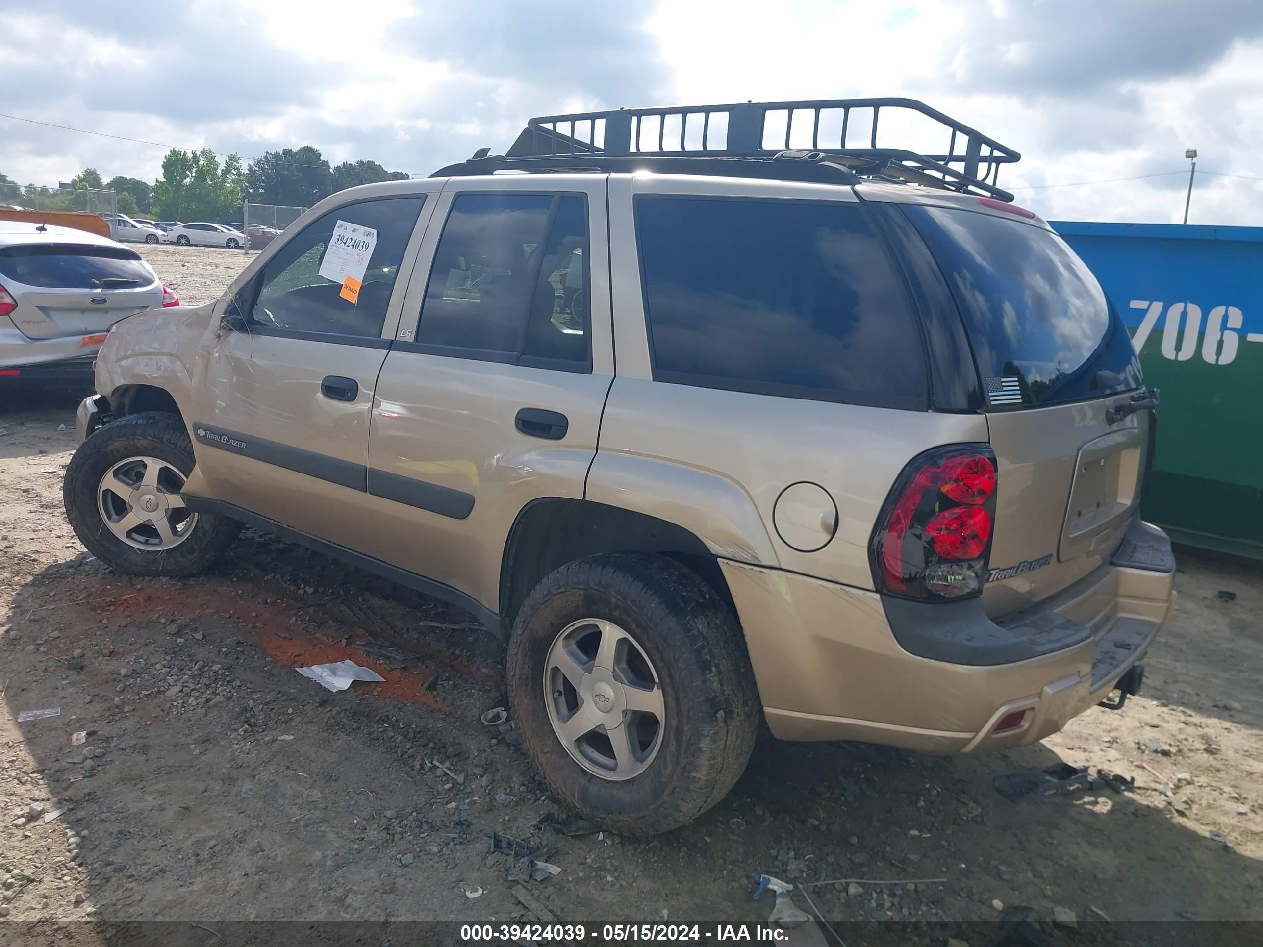 Photo 2 VIN: 1GNDS13S542148581 - CHEVROLET TRAILBLAZER 