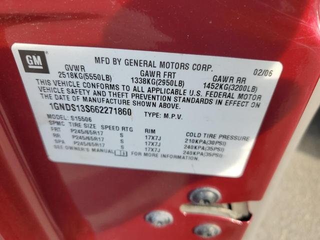 Photo 12 VIN: 1GNDS13S662271860 - CHEVROLET TRAILBLAZE 