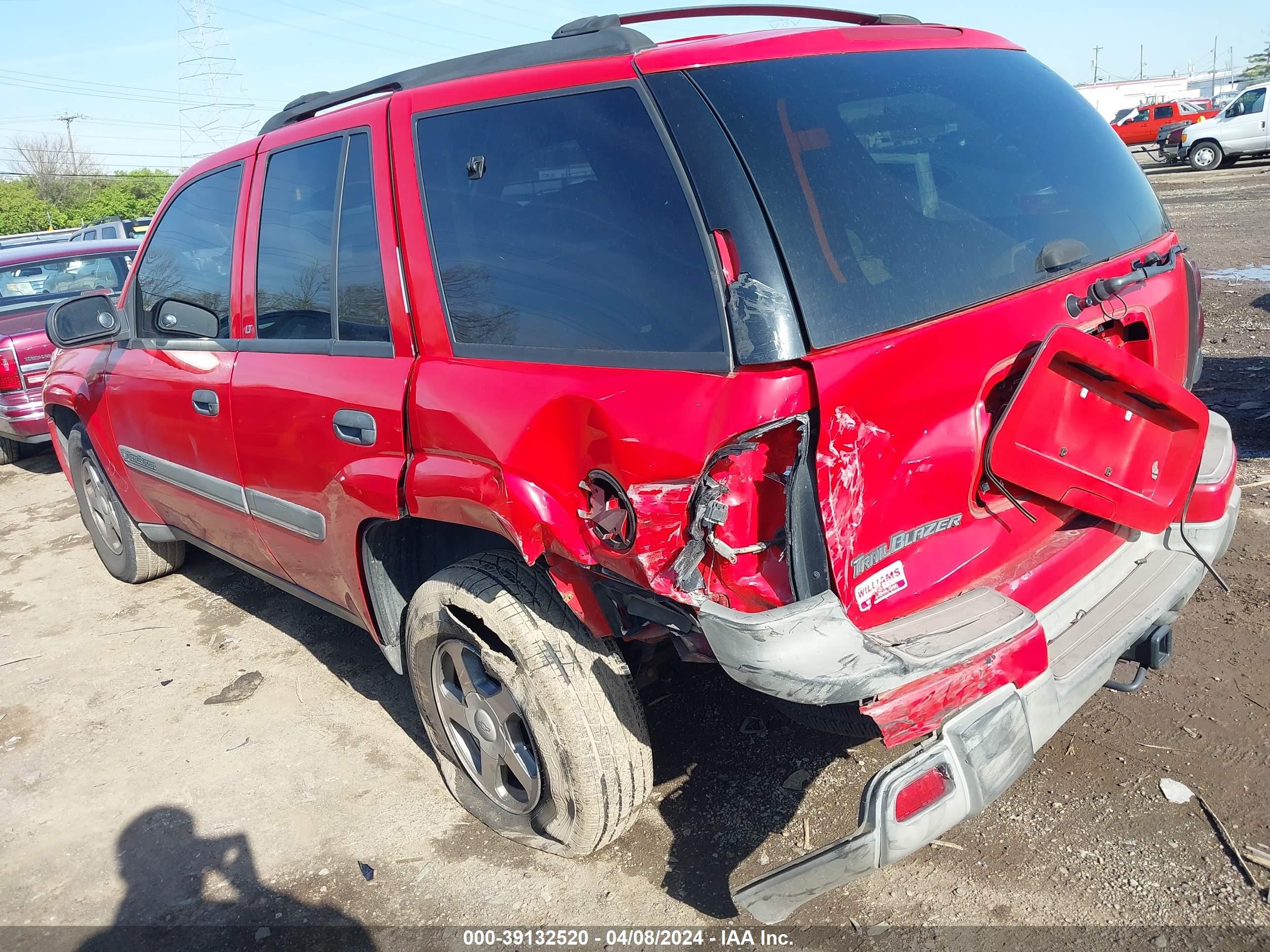 Photo 2 VIN: 1GNDS13SX22482697 - CHEVROLET TRAILBLAZER 