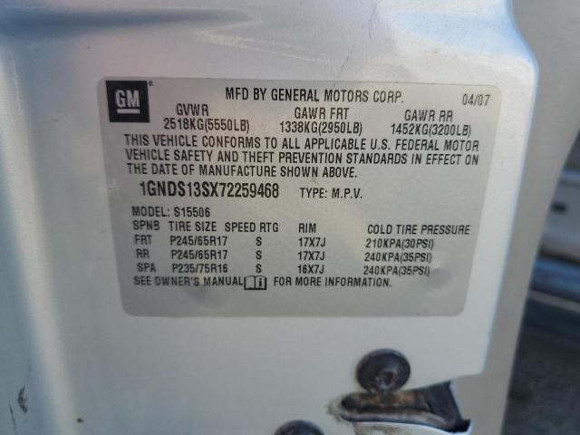 Photo 13 VIN: 1GNDS13SX72259468 - CHEVROLET TRAILBLZR 