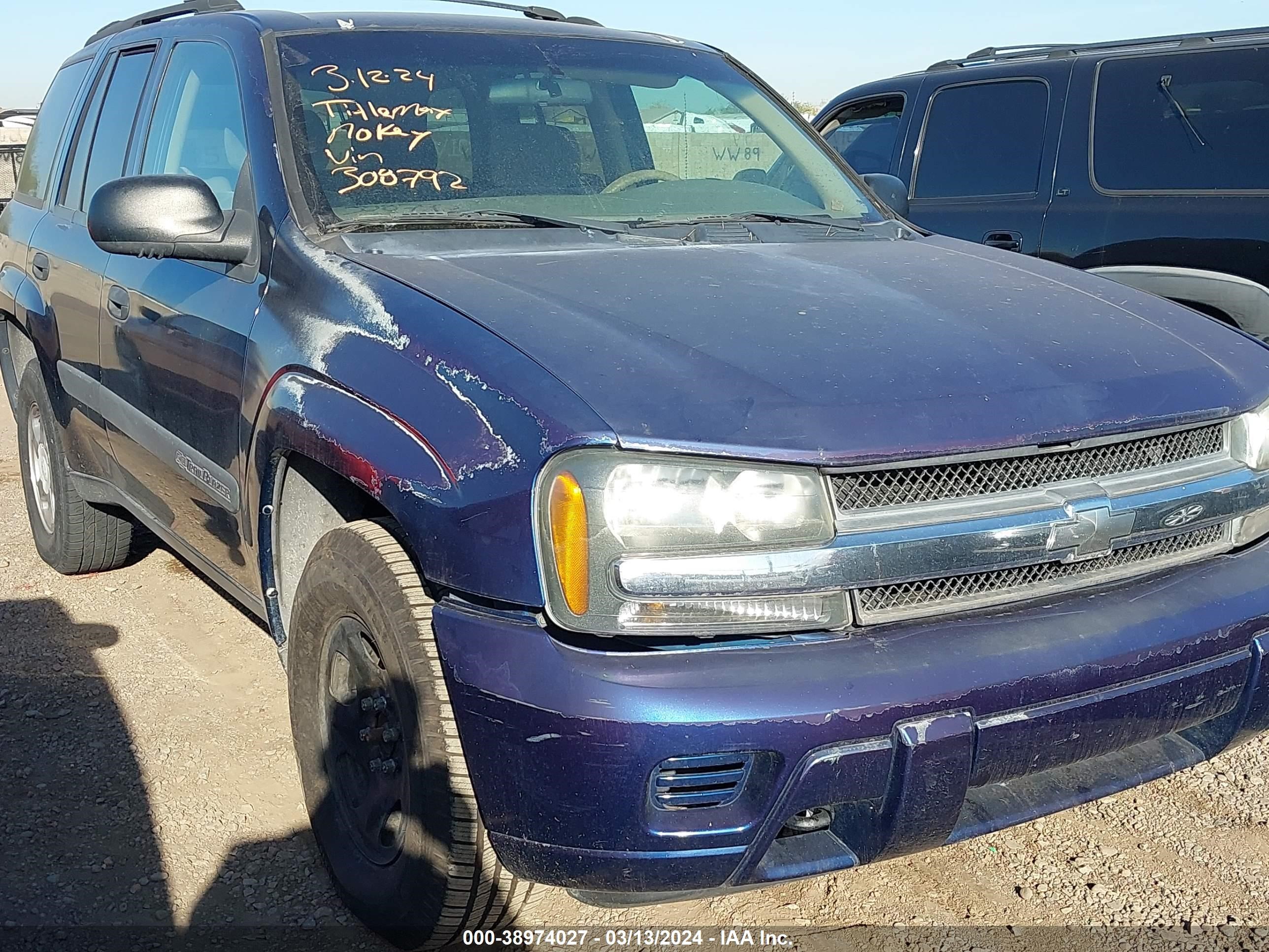 Photo 5 VIN: 1GNDT13S142308792 - CHEVROLET TRAILBLAZER 