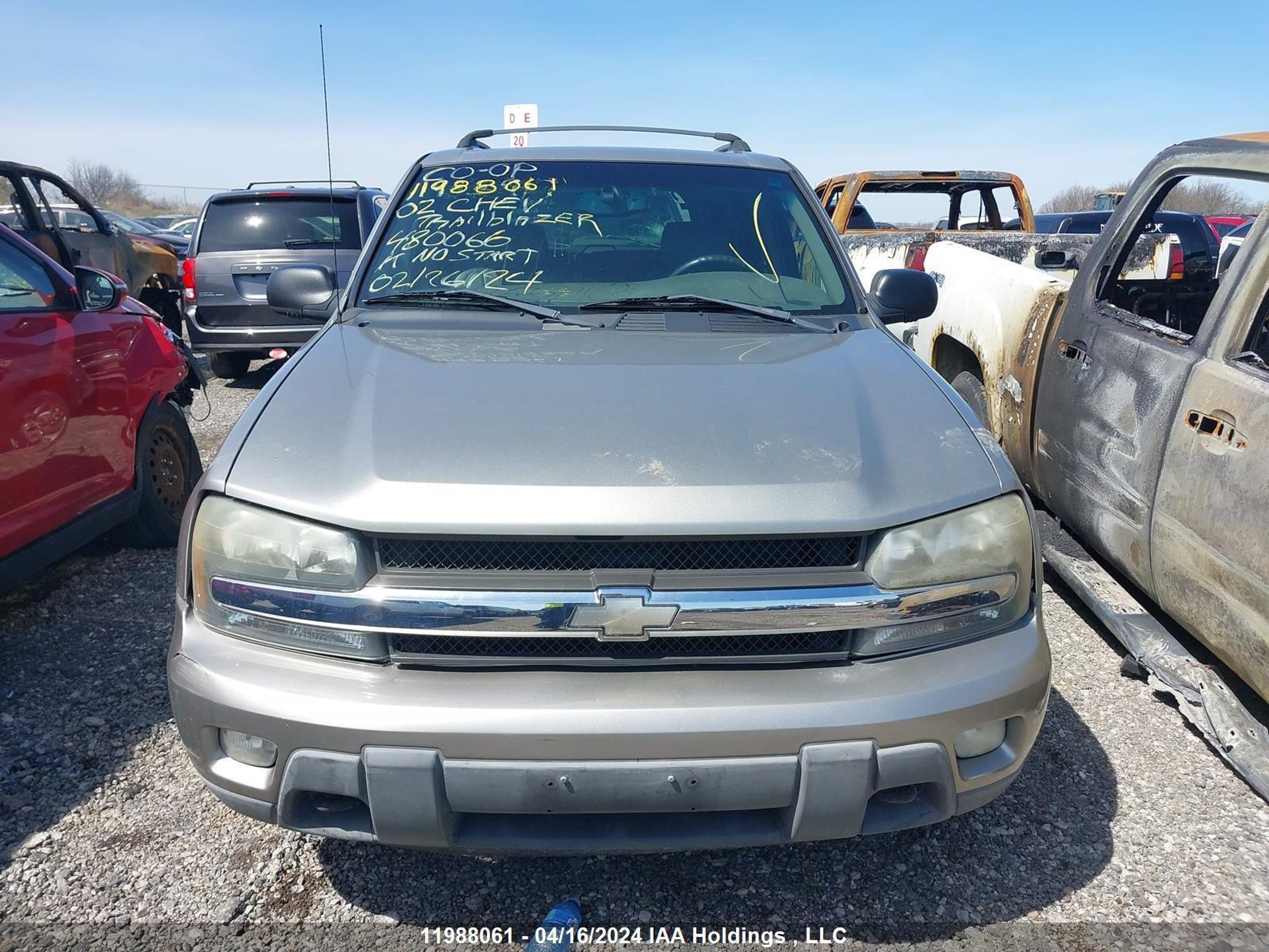 Photo 11 VIN: 1GNDT13S222480066 - CHEVROLET TRAILBLAZER 