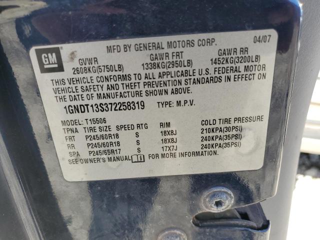 Photo 11 VIN: 1GNDT13S372258319 - CHEVROLET TRAILBLAZE 