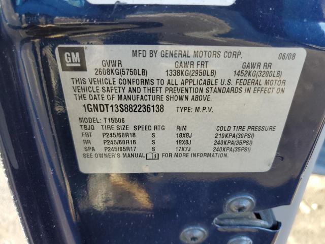 Photo 11 VIN: 1GNDT13S882236138 - CHEVROLET TRAILBLAZE 