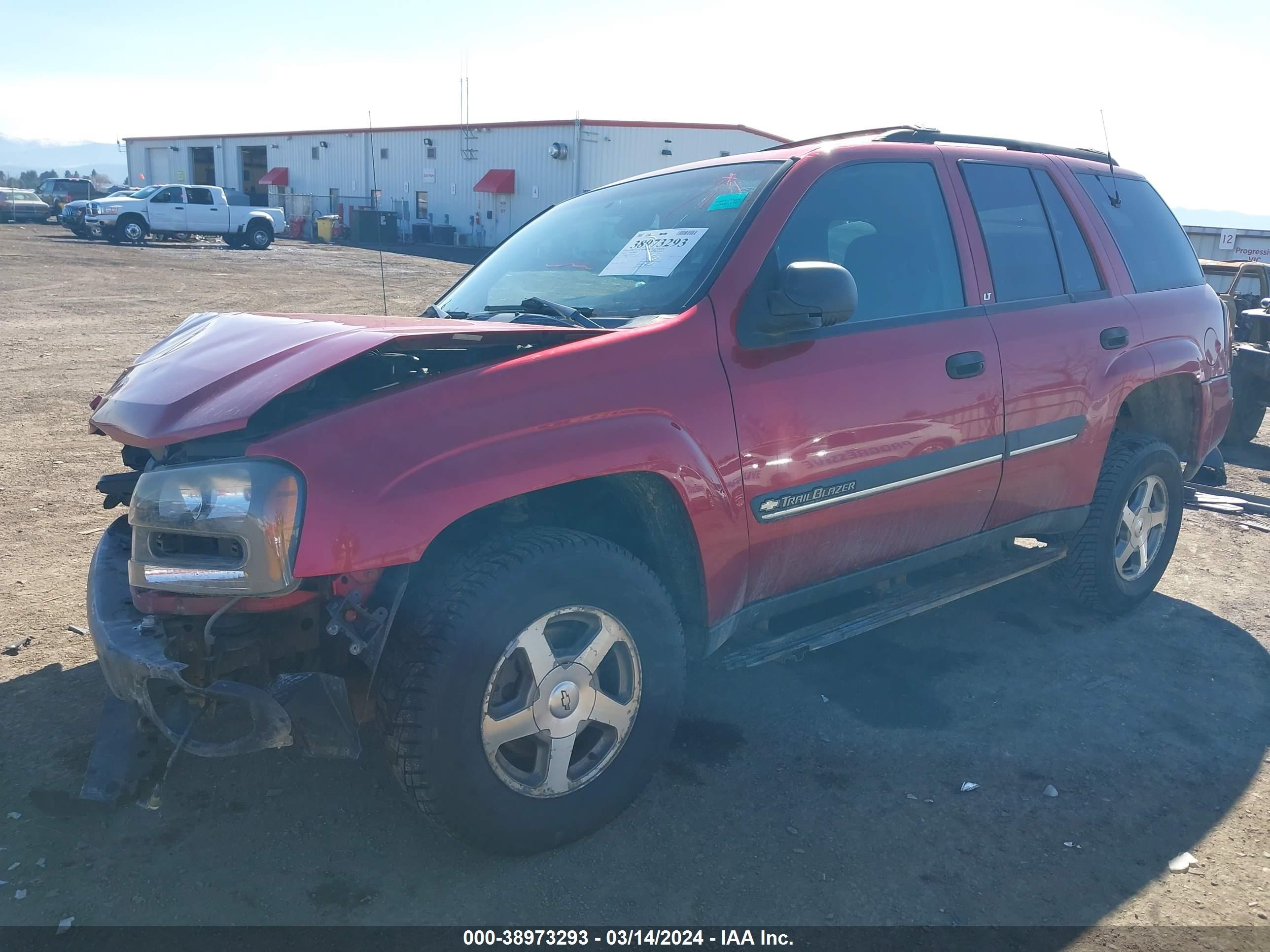 Photo 1 VIN: 1GNDT13SX22123721 - CHEVROLET TRAILBLAZER 