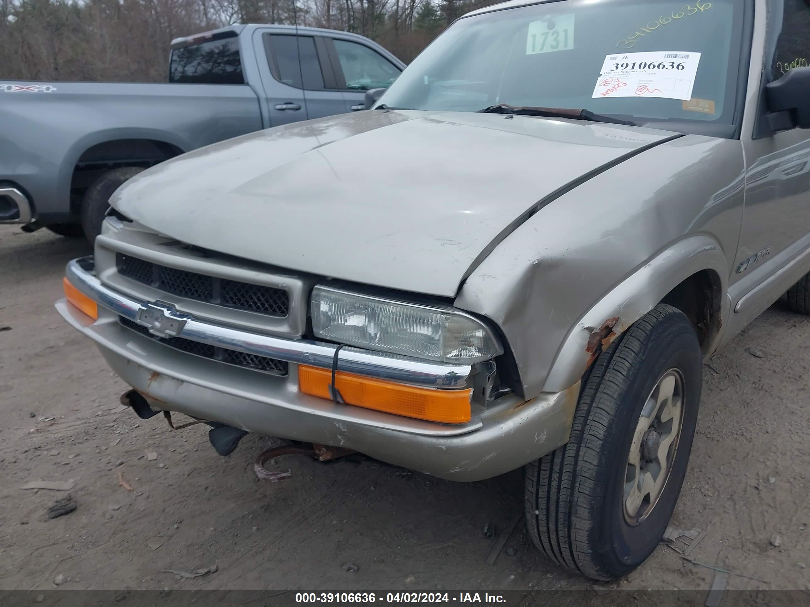 Photo 5 VIN: 1GNDT13W62K106790 - CHEVROLET BLAZER 