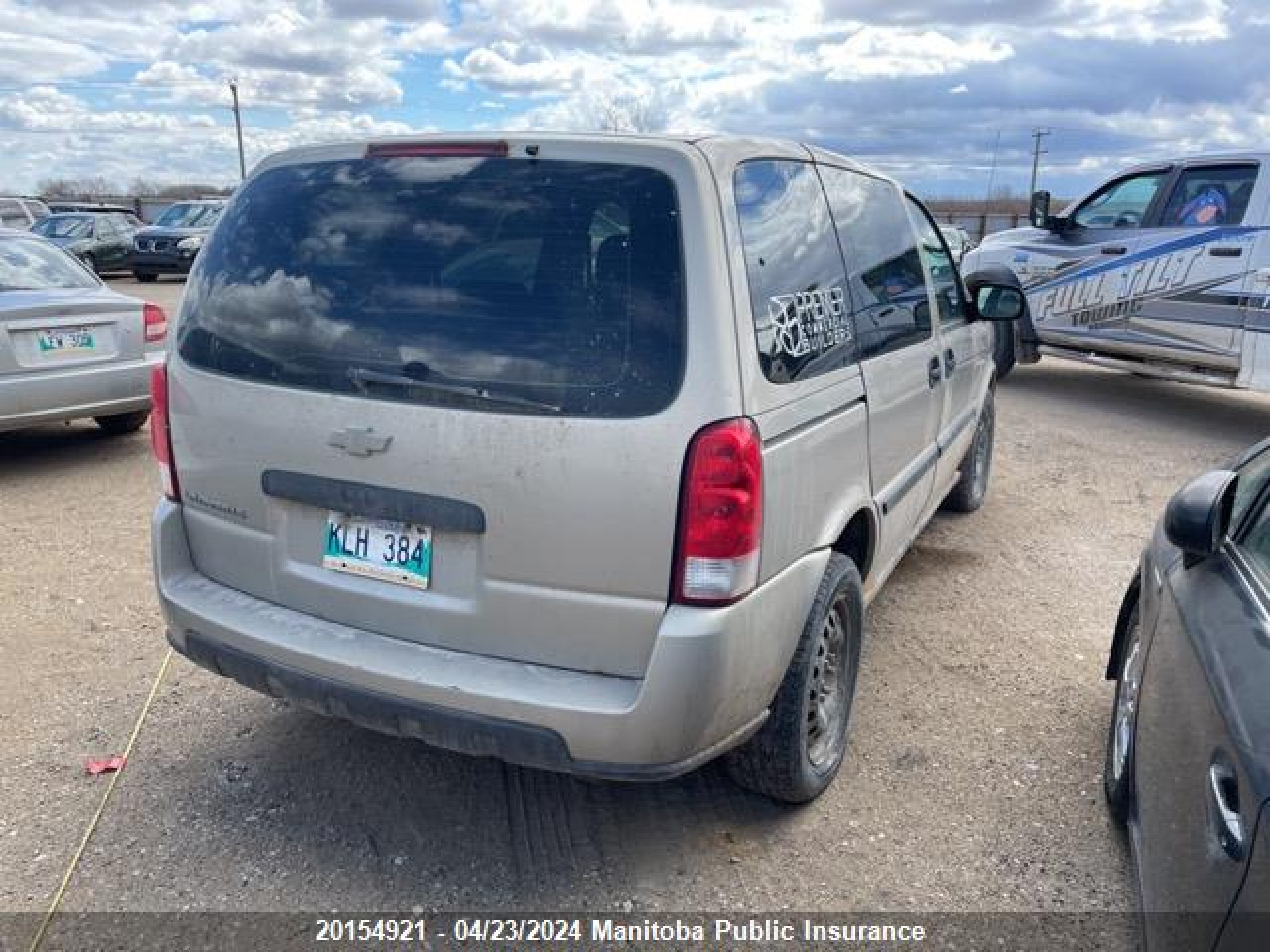 Photo 2 VIN: 1GNDU23197D137809 - CHEVROLET UPLANDER 