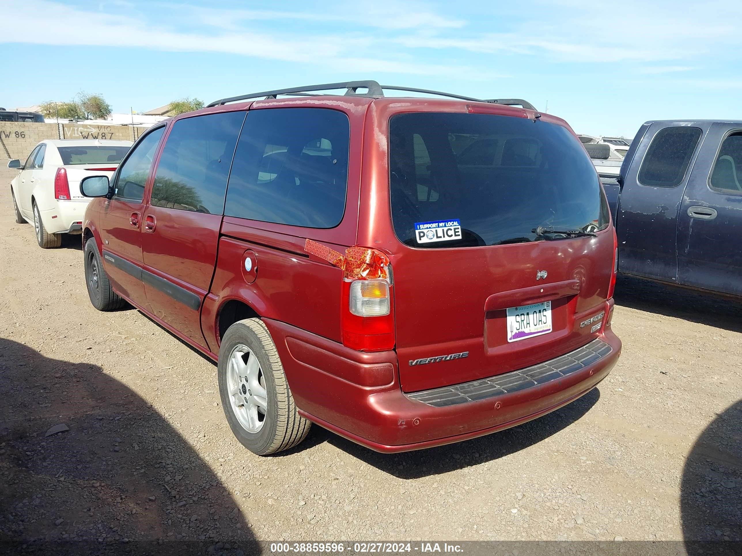 Photo 2 VIN: 1GNDV13E72D212381 - CHEVROLET VENTURE 