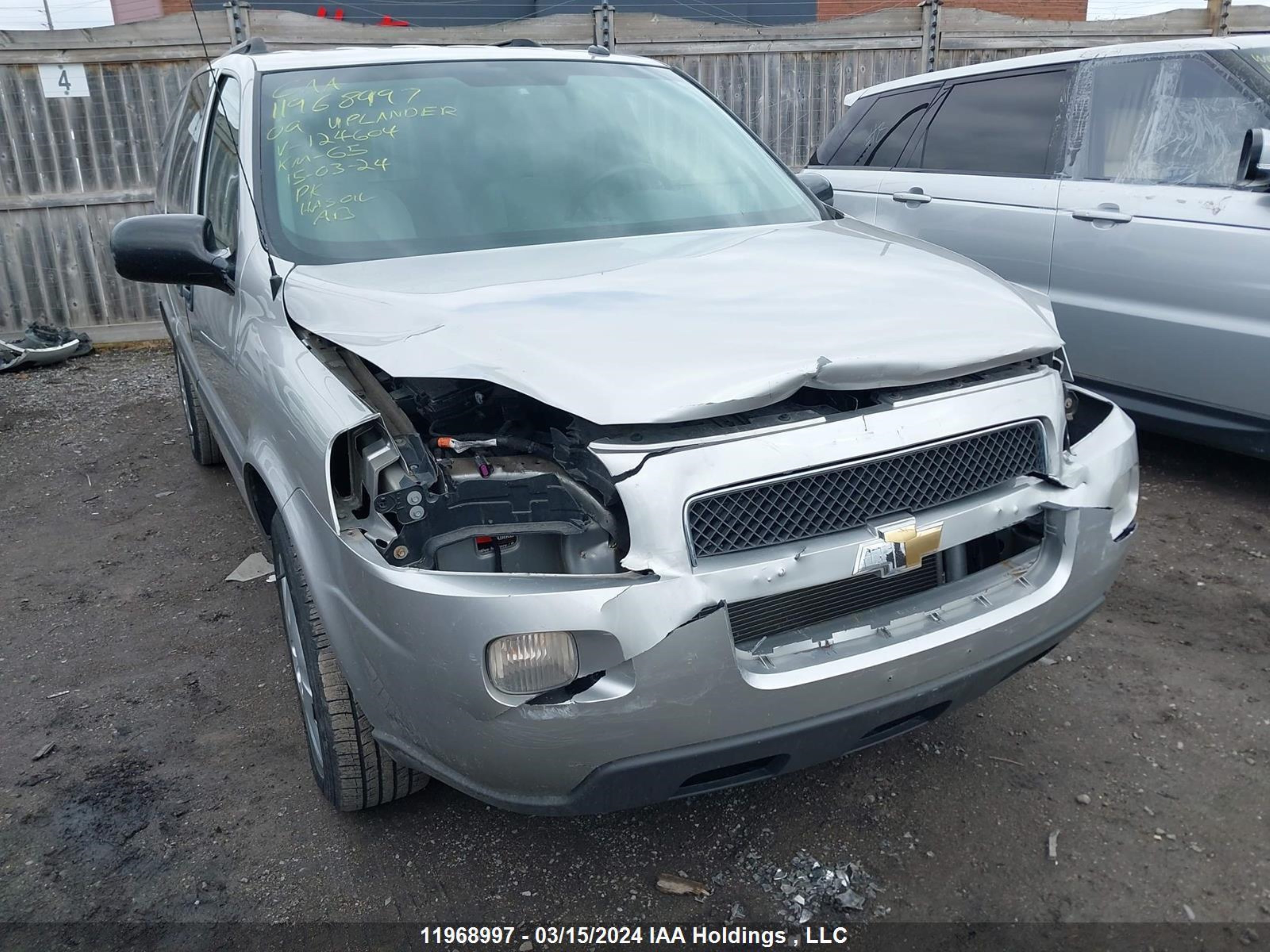 Photo 5 VIN: 1GNDV23139D124604 - CHEVROLET UPLANDER 