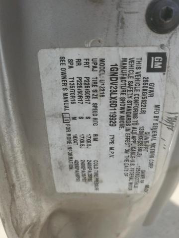 Photo 12 VIN: 1GNDV23LX6D119929 - CHEVROLET UPLANDER 