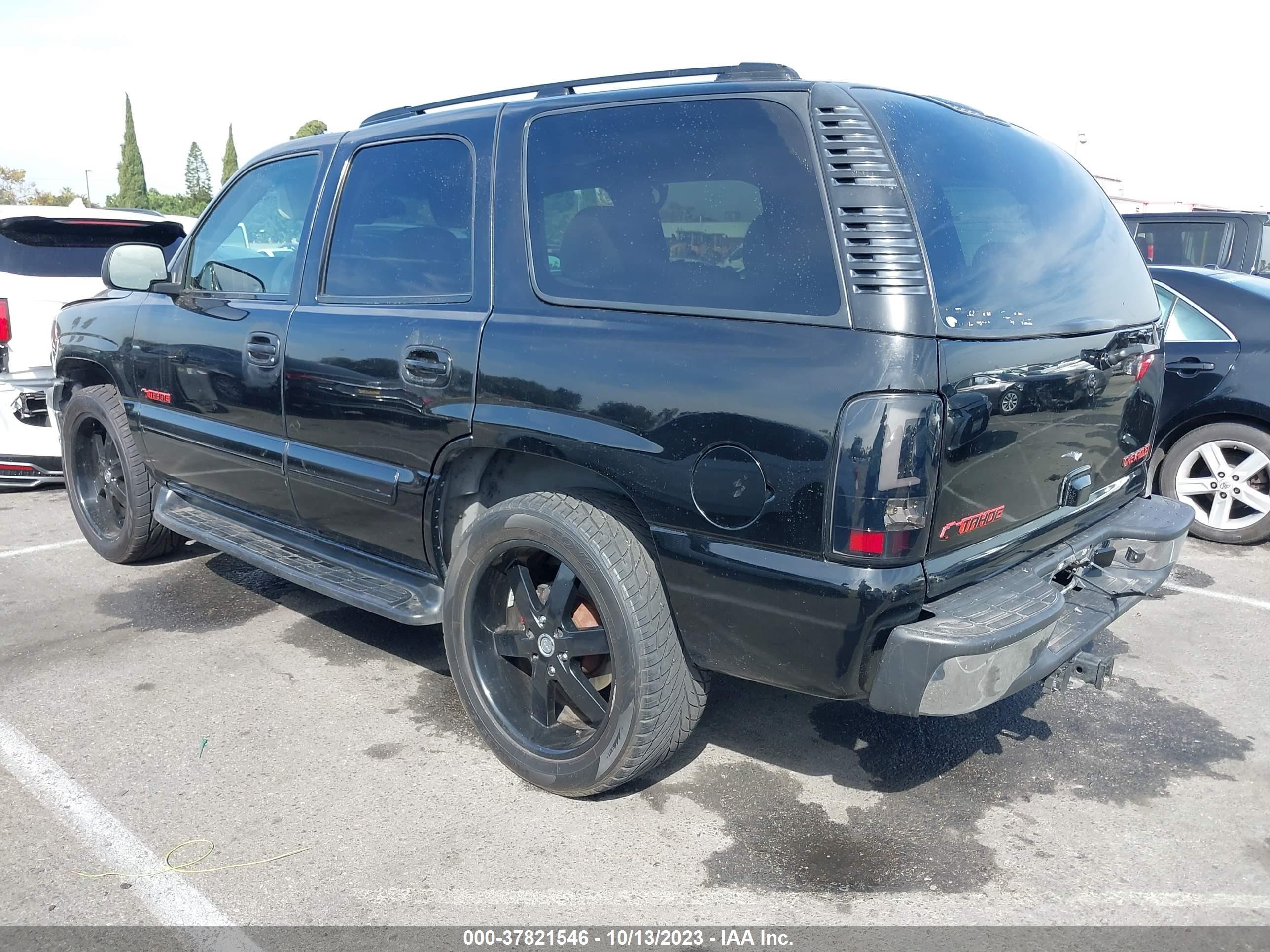 Photo 2 VIN: 1GNEC13T13R255109 - CHEVROLET TAHOE 