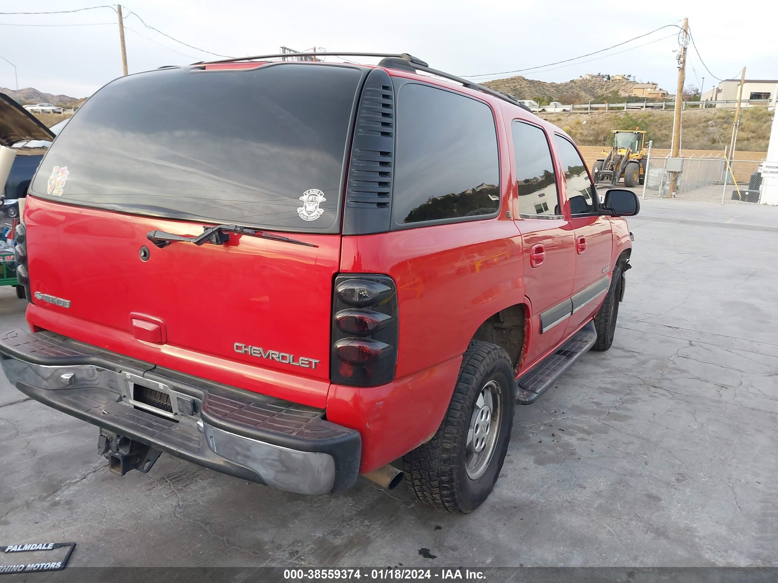 Photo 3 VIN: 1GNEC13T31R188672 - CHEVROLET TAHOE 