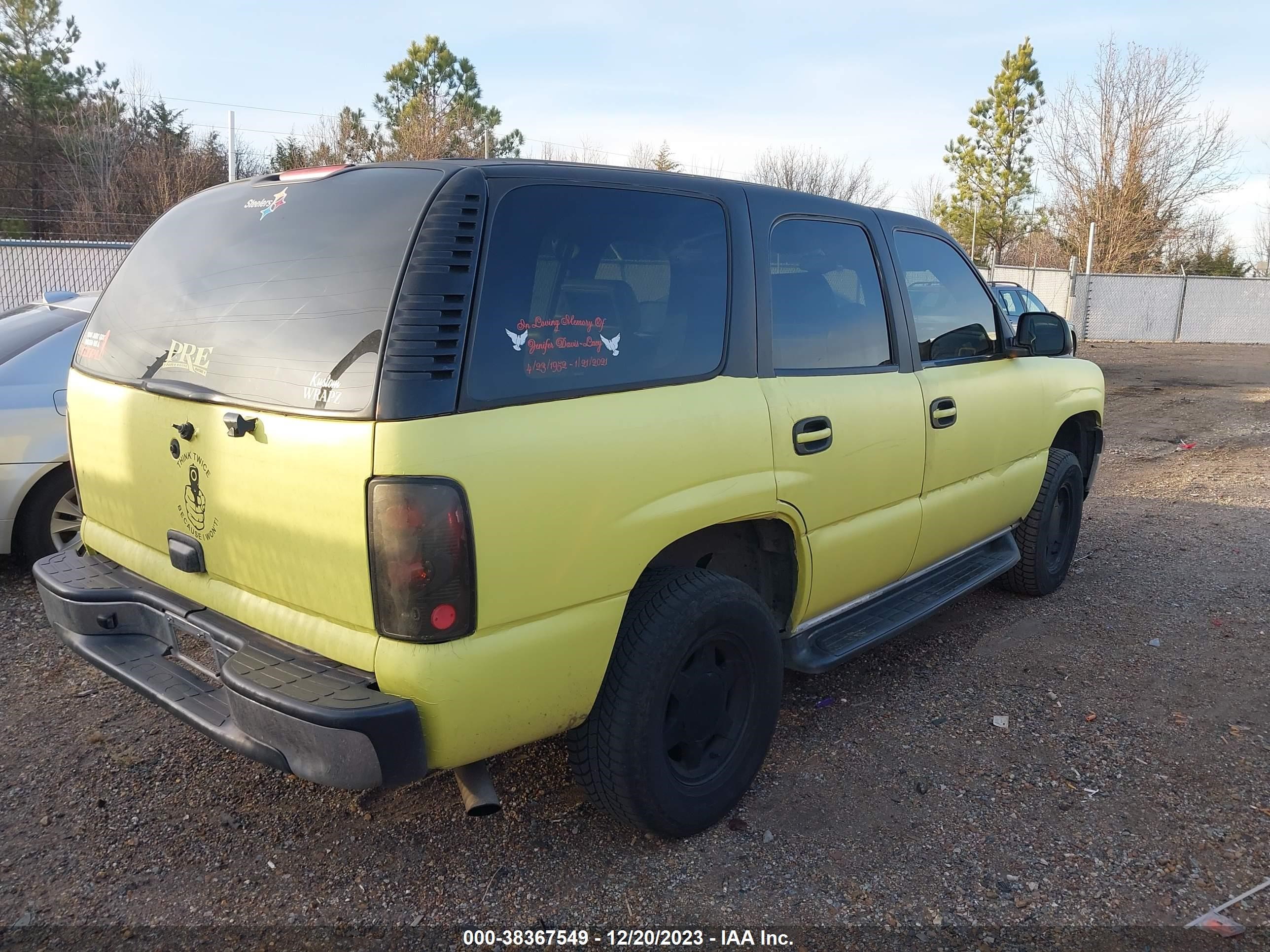 Photo 3 VIN: 1GNEC13V15J178907 - CHEVROLET TAHOE 