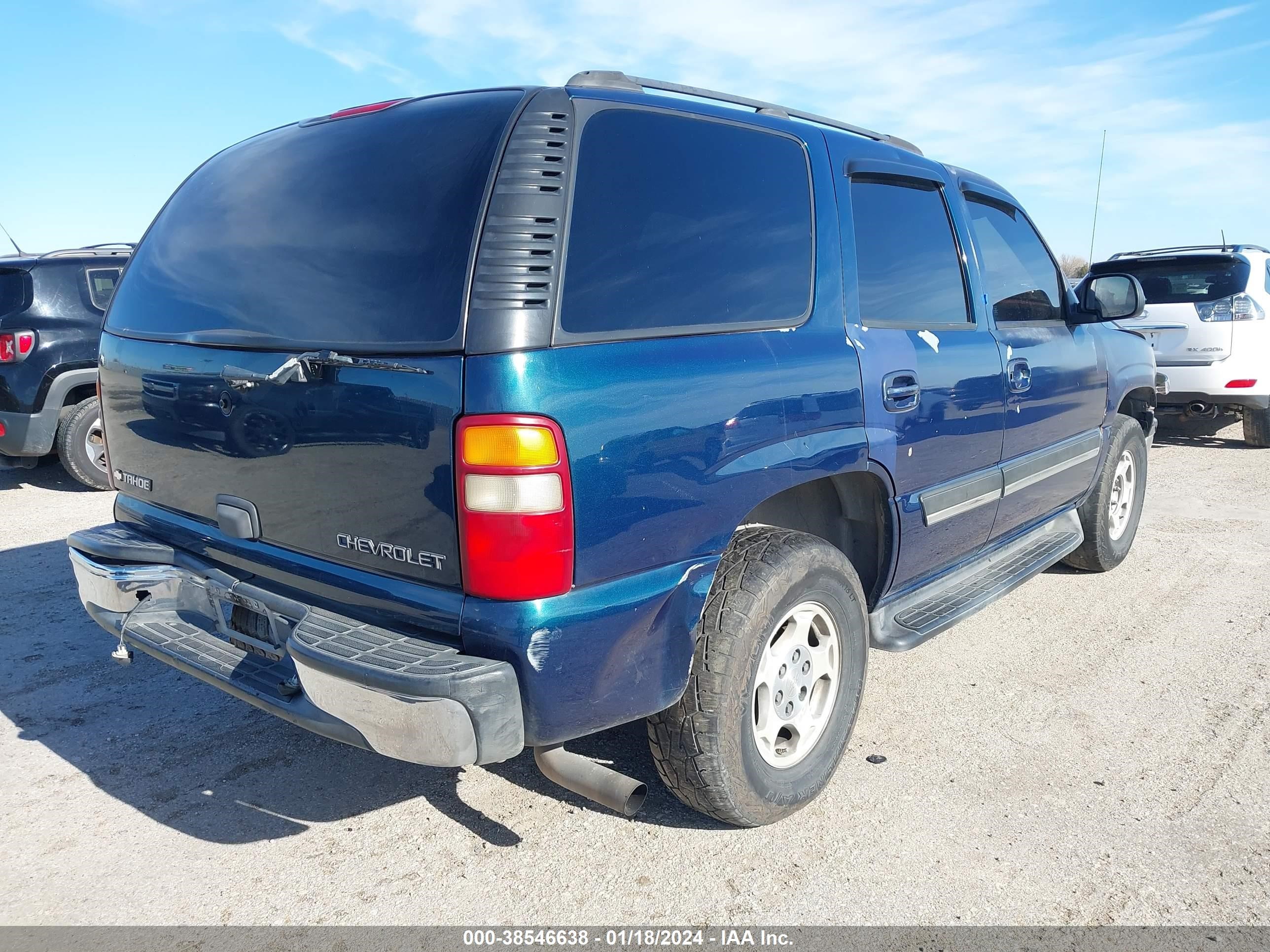 Photo 3 VIN: 1GNEC13V25J134236 - CHEVROLET TAHOE 