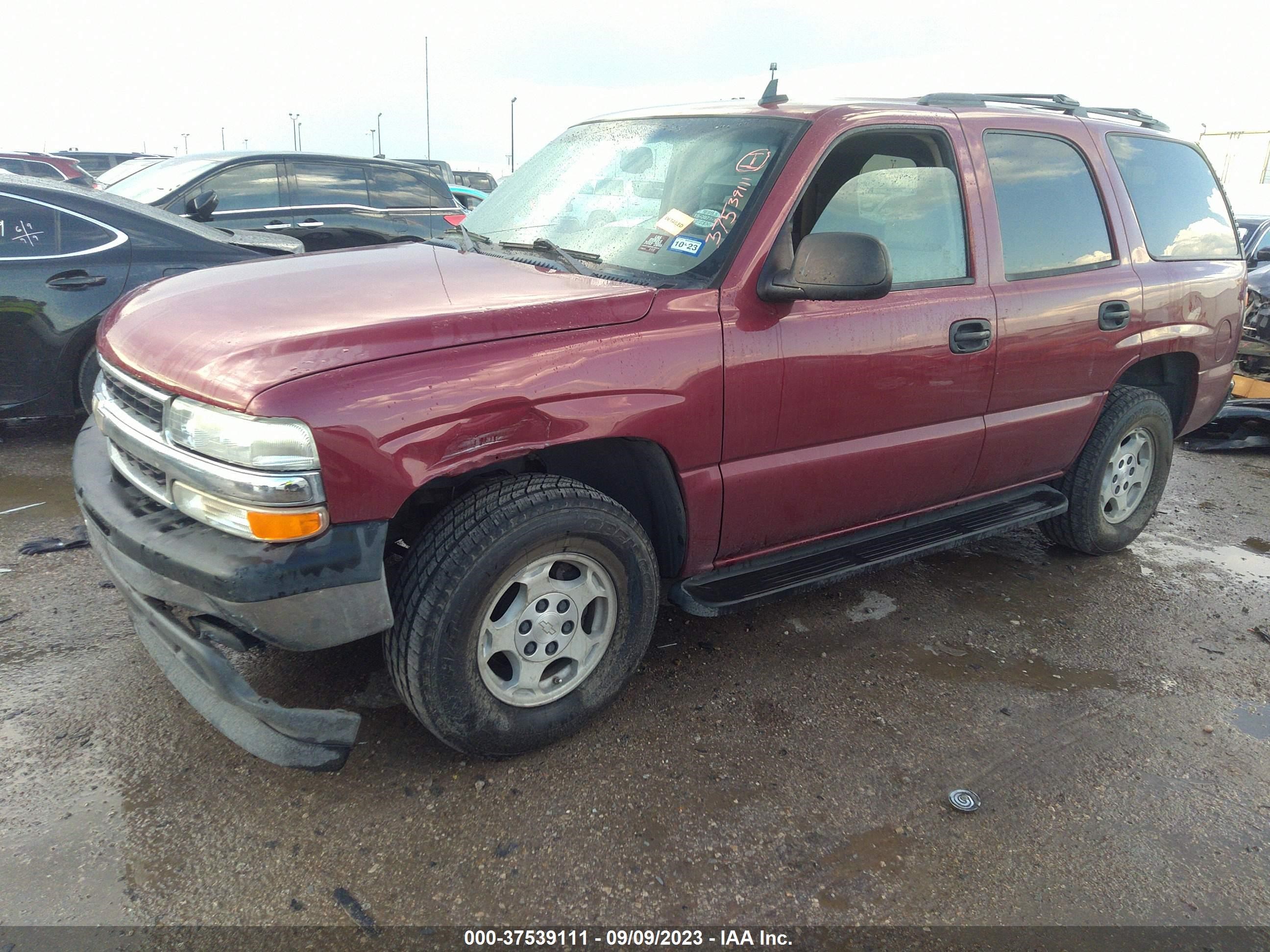 Photo 1 VIN: 1GNEC13V46R112645 - CHEVROLET TAHOE 