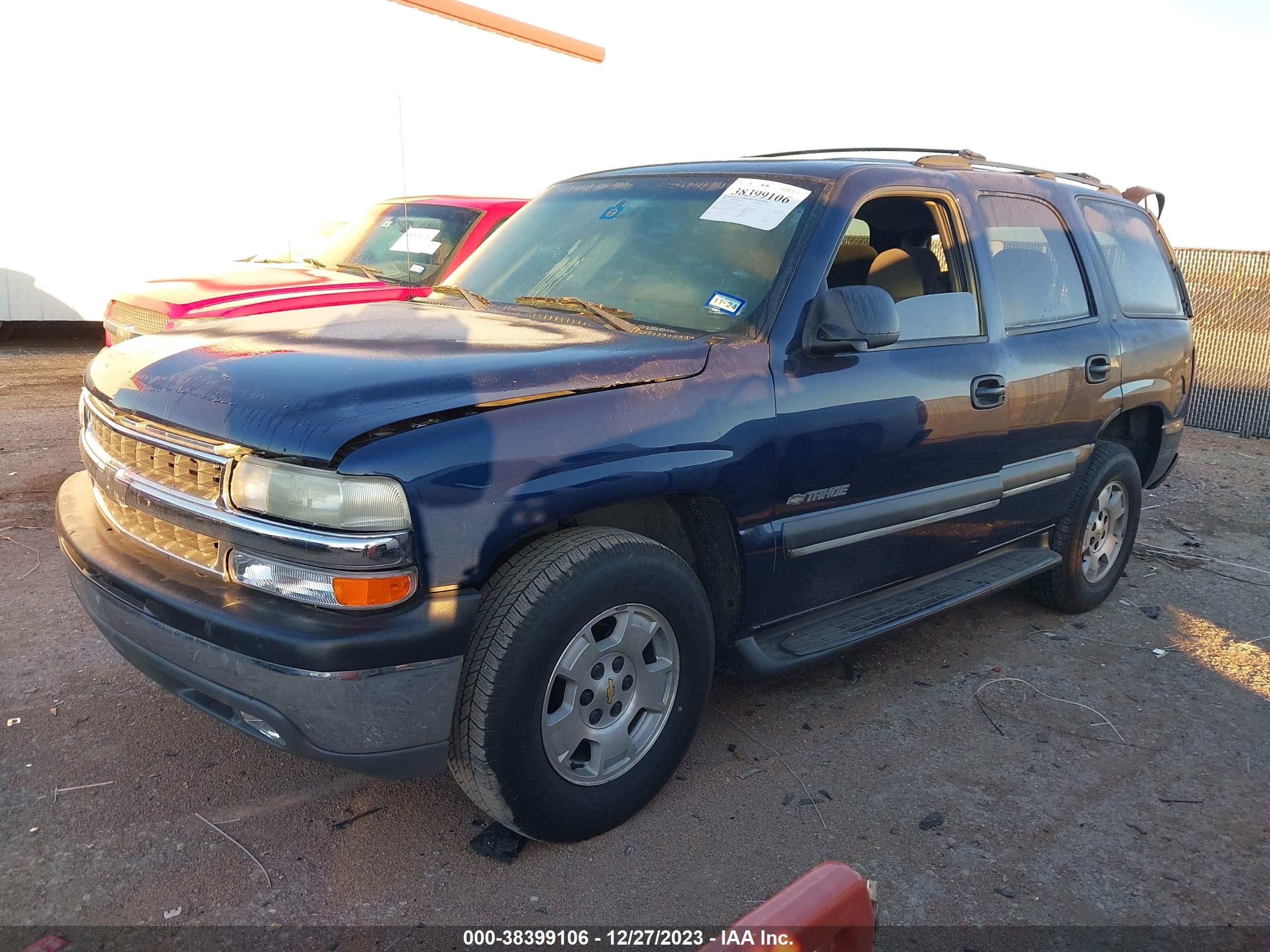 Photo 1 VIN: 1GNEC13V72R165379 - CHEVROLET TAHOE 