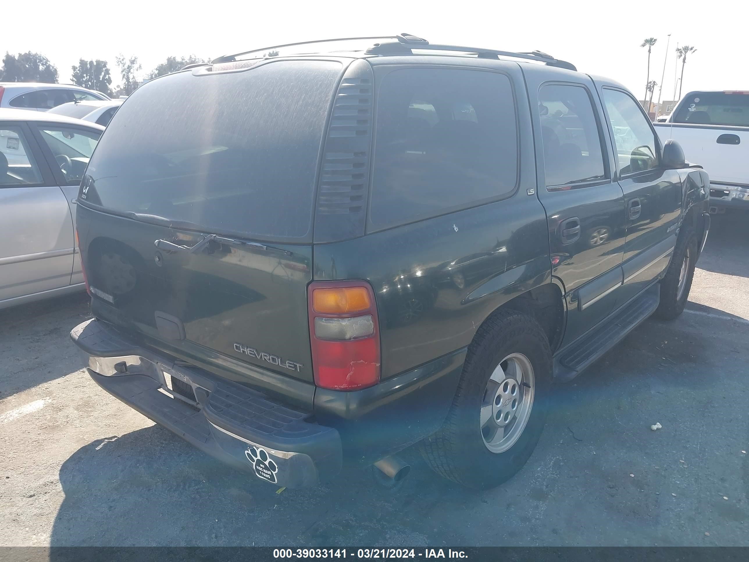 Photo 3 VIN: 1GNEC13V82J333237 - CHEVROLET TAHOE 