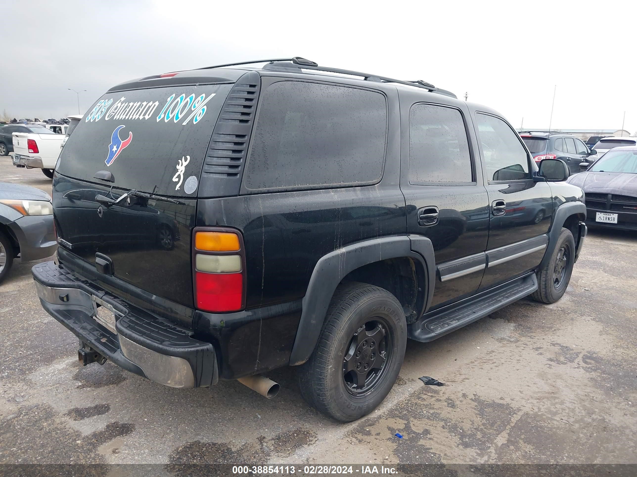 Photo 3 VIN: 1GNEC13Z16R163863 - CHEVROLET TAHOE 