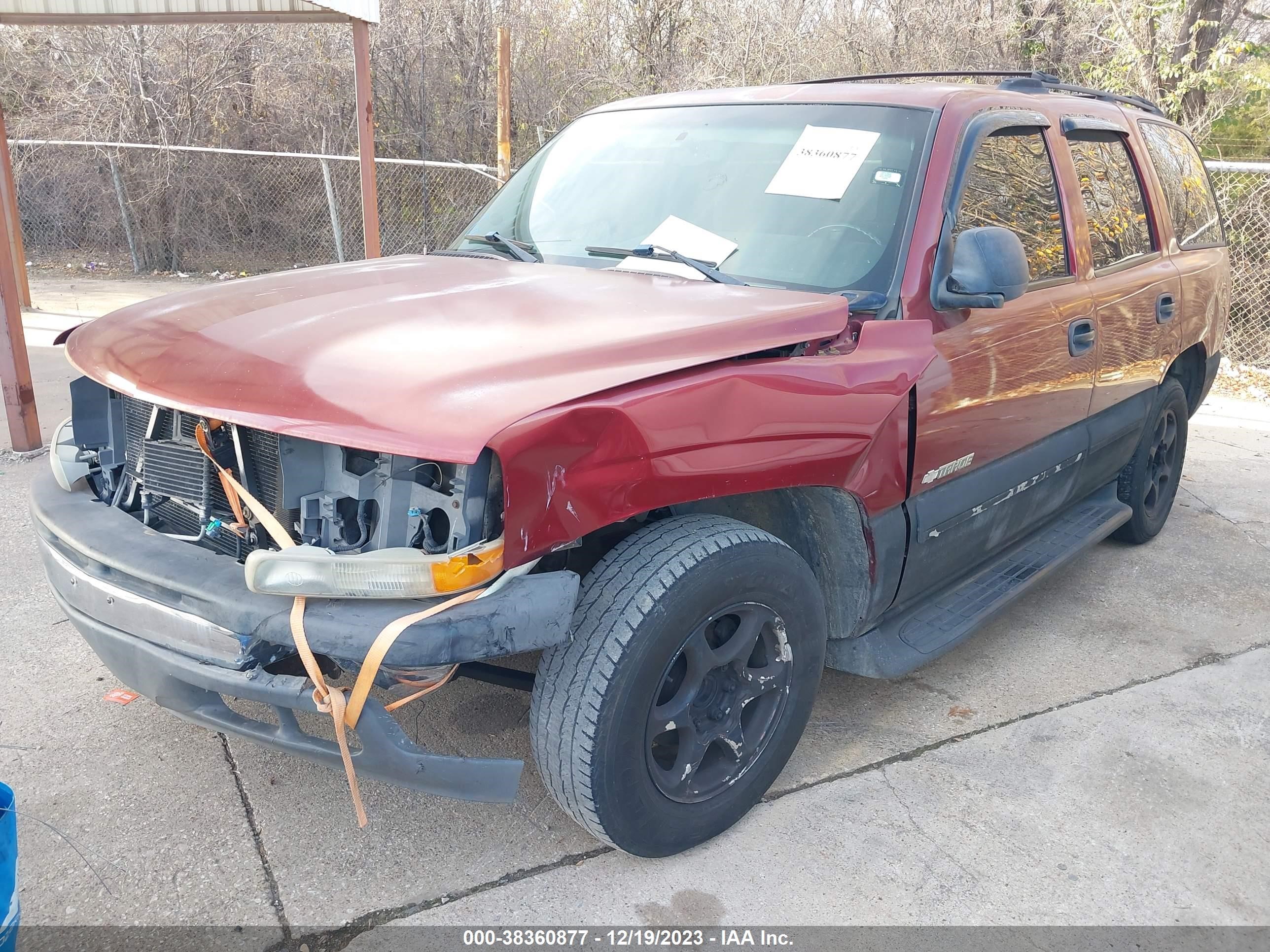 Photo 1 VIN: 1GNEC13Z33R281490 - CHEVROLET TAHOE 