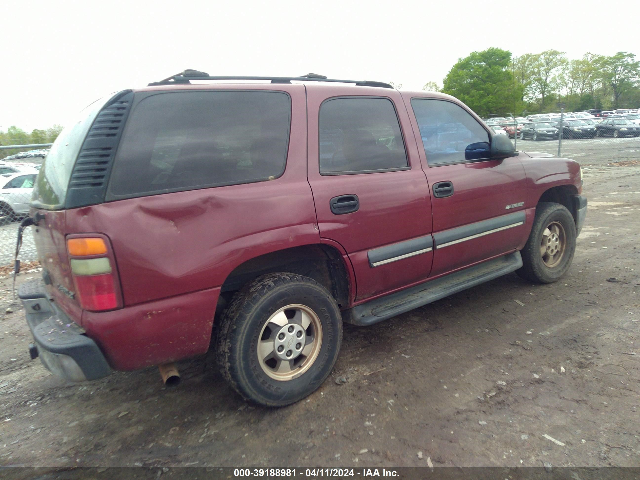 Photo 3 VIN: 1GNEC13Z52J223958 - CHEVROLET TAHOE 