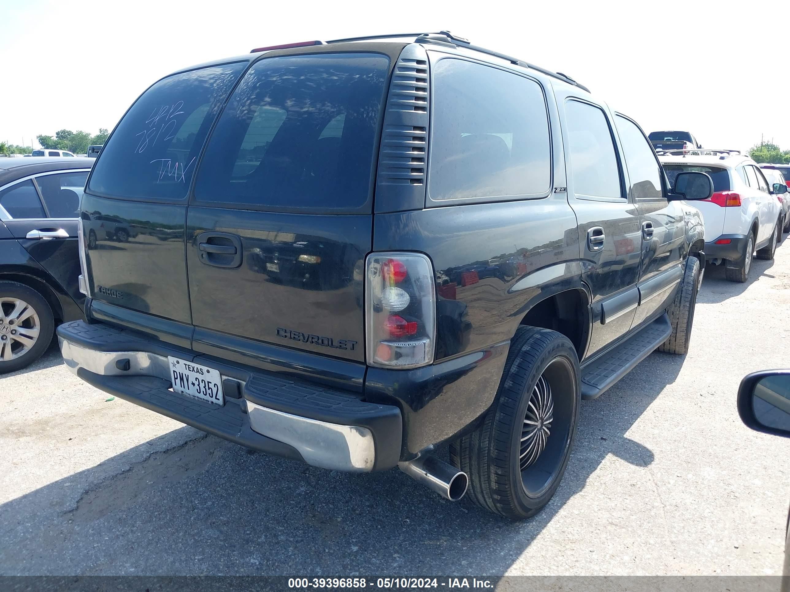 Photo 3 VIN: 1GNEC13Z64R127812 - CHEVROLET TAHOE 