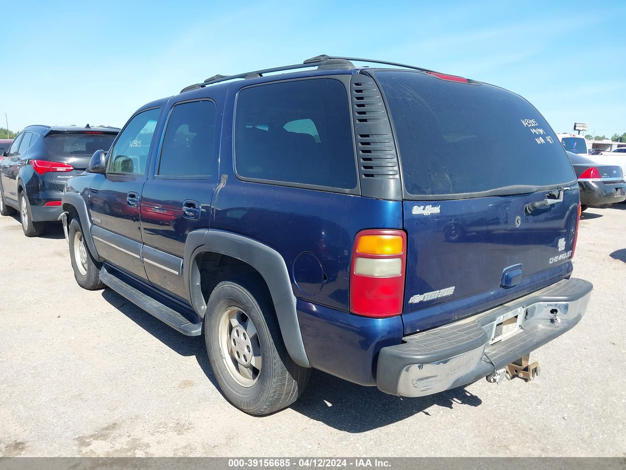 Photo 2 VIN: 1GNEC13Z72R143305 - CHEVROLET TAHOE 