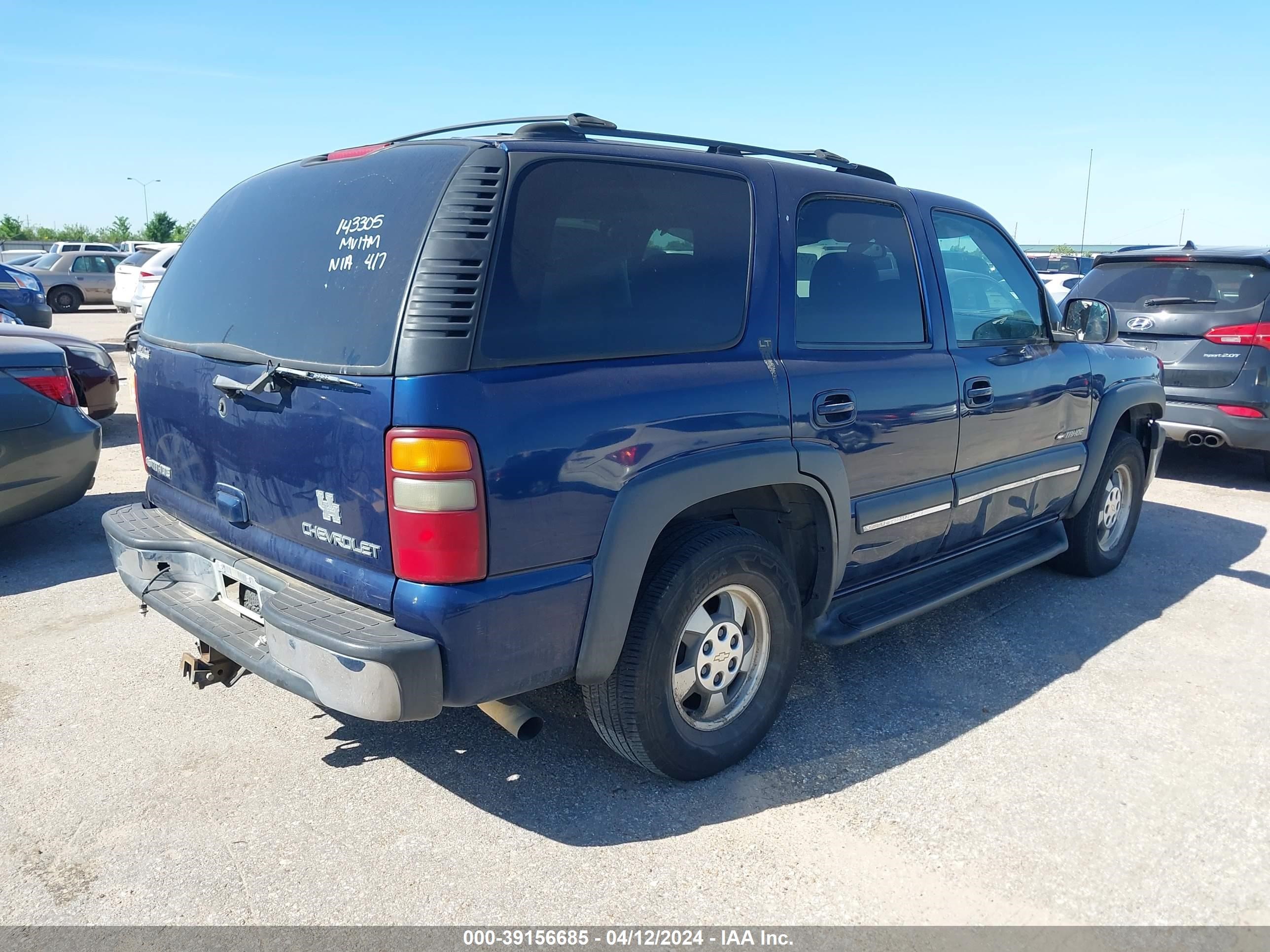 Photo 3 VIN: 1GNEC13Z72R143305 - CHEVROLET TAHOE 