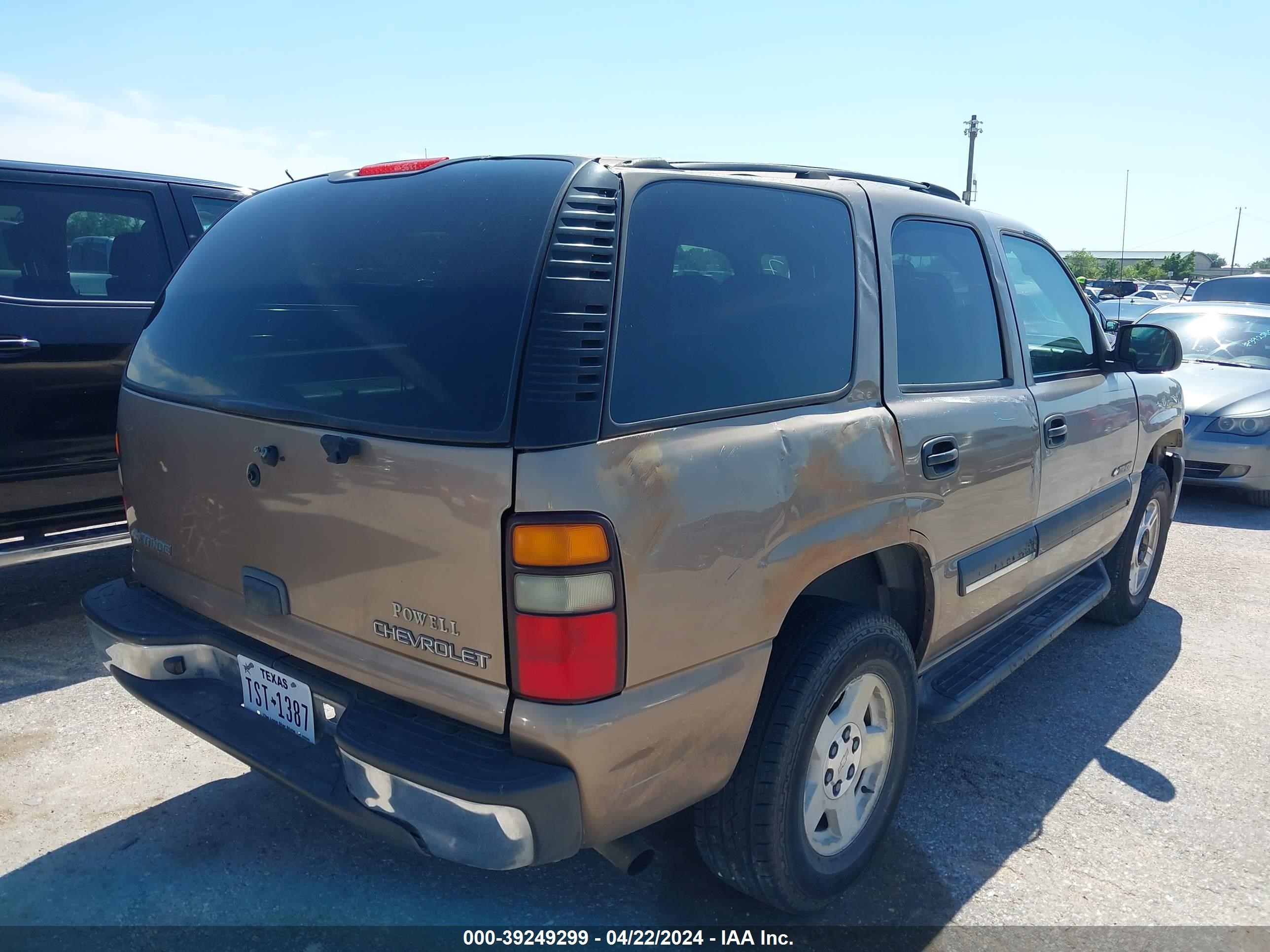 Photo 3 VIN: 1GNEC13Z74R172080 - CHEVROLET TAHOE 