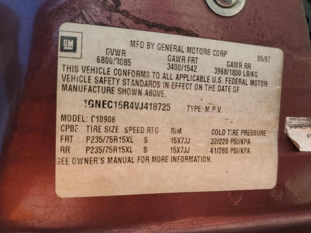 Photo 12 VIN: 1GNEC16R4VJ418725 - CHEVROLET SUBURBAN C 